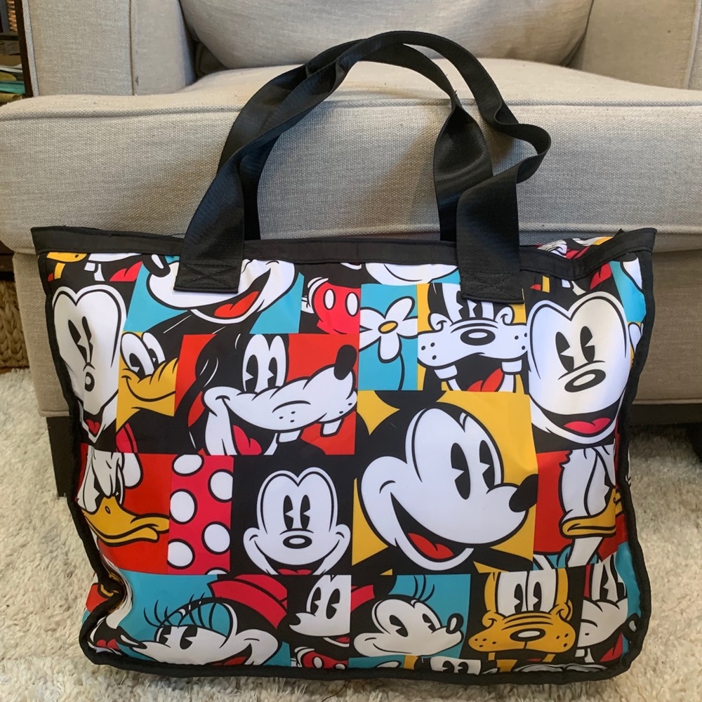 Super Rare Disneyland Park Mickey Mouse Faces Tote